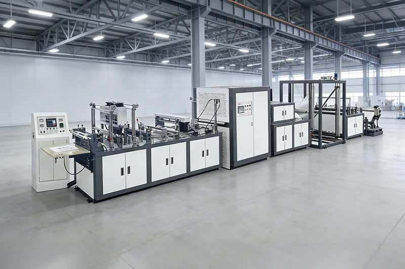 Melyek a nem szőtt zacskókészítő gépek jellemzői?