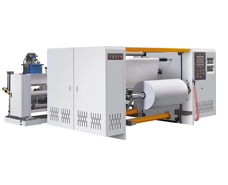 Számítógépes vágó- és visszatekercselő gép