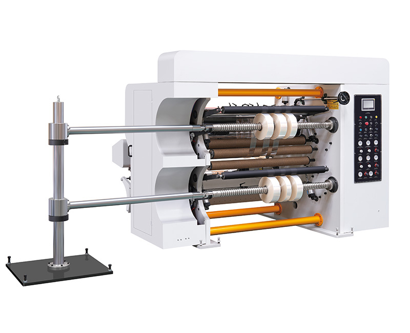 Teljesen automatikus vágó és visszacsévélő gép